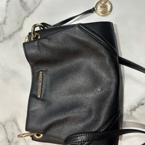 Michael Kors Black Leather Women's Bag